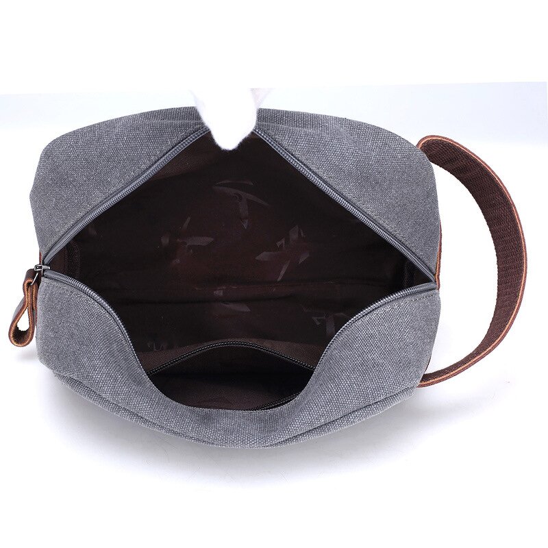 Clutch Bag Factory - 2022 Casual Canvas Zipper Hand Phone Purse Wrist Bag