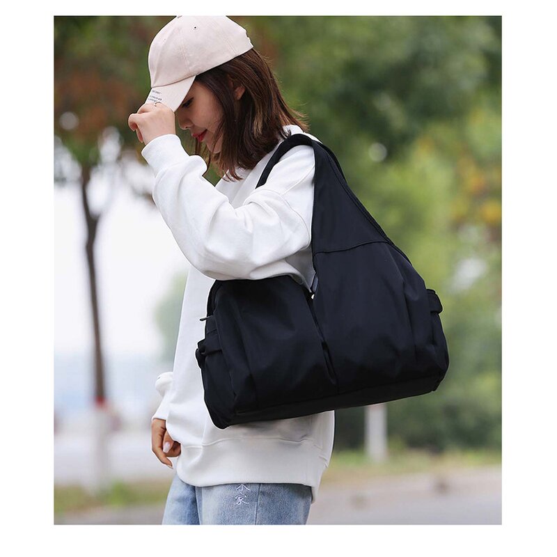 Gym Bag Manufacturer - Women's Fashion Dry Wet Separate Yoga Shoulder Bag