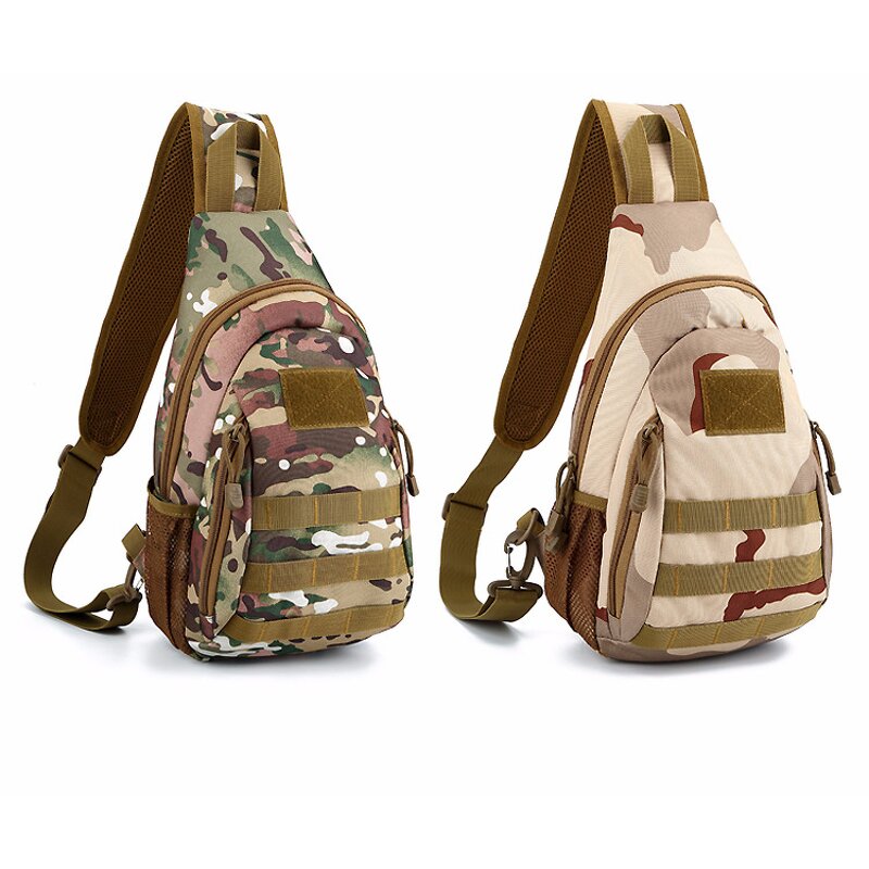 Shoulder Sling Bag Supplier - Custom Logo Nylon Daily Travel Chest Bag