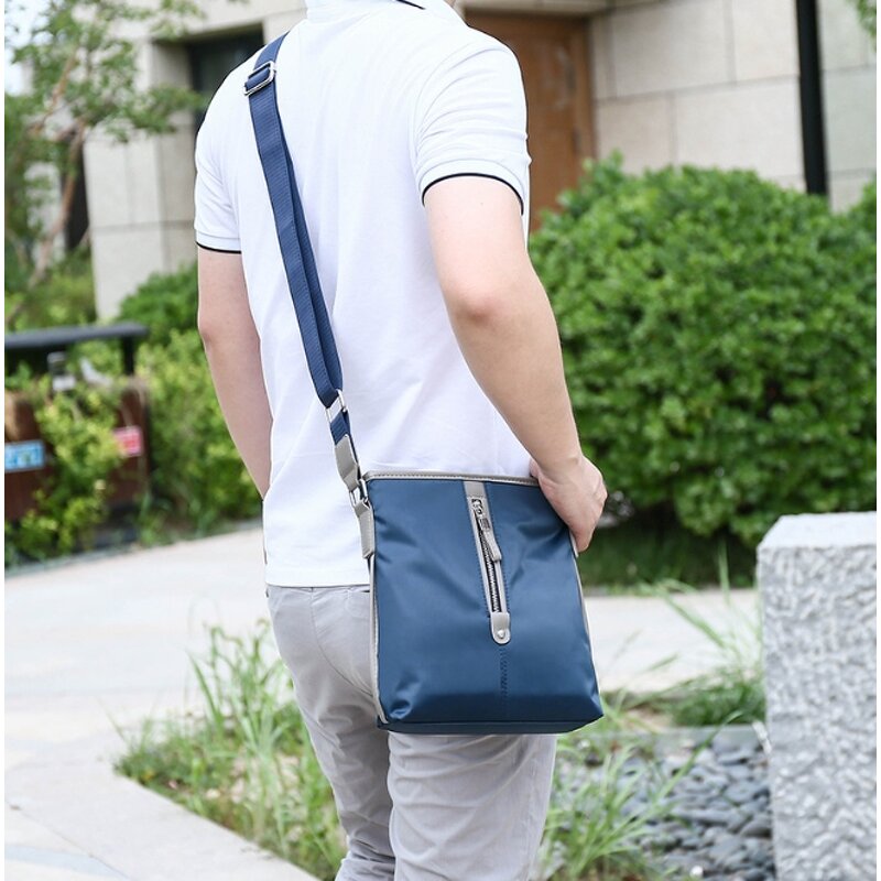 Messenger Bag Factory - Custom Waterproof Oxford Leather Crossbody Bag for Men