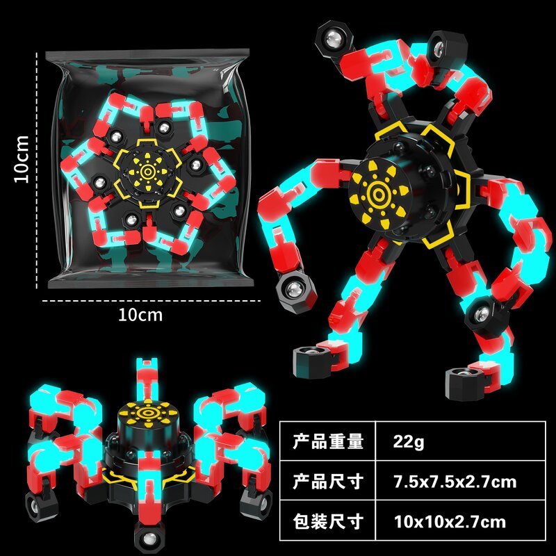LED Fidget Spinner Manufacturer - OEM/ODM Custom Can Emit Light Gyro Toy
