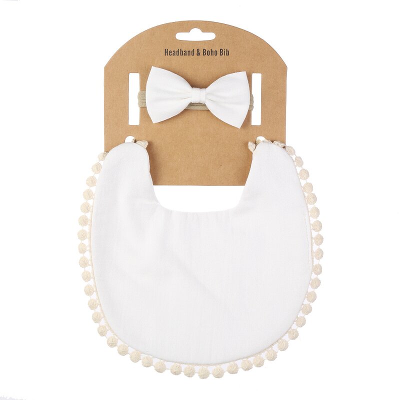 Bamboo Fiber Bib Manufacturer - OEM/ODM Custom Plain Baby Bandana Burp Cloth