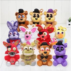 FNAF Plush Toy Manufacturer - OEM/ODM Custom 28 Style Freddy Bonnie Stuffed