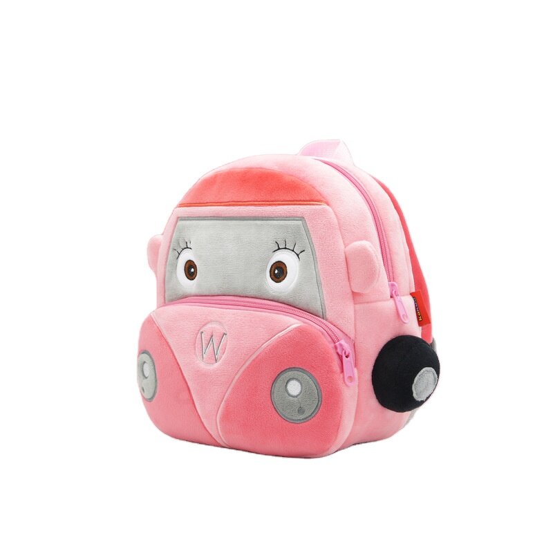 Car Plush Backpack Manufacturer - OEM/ODM Custom 10 Styles Cartoon Racer Police