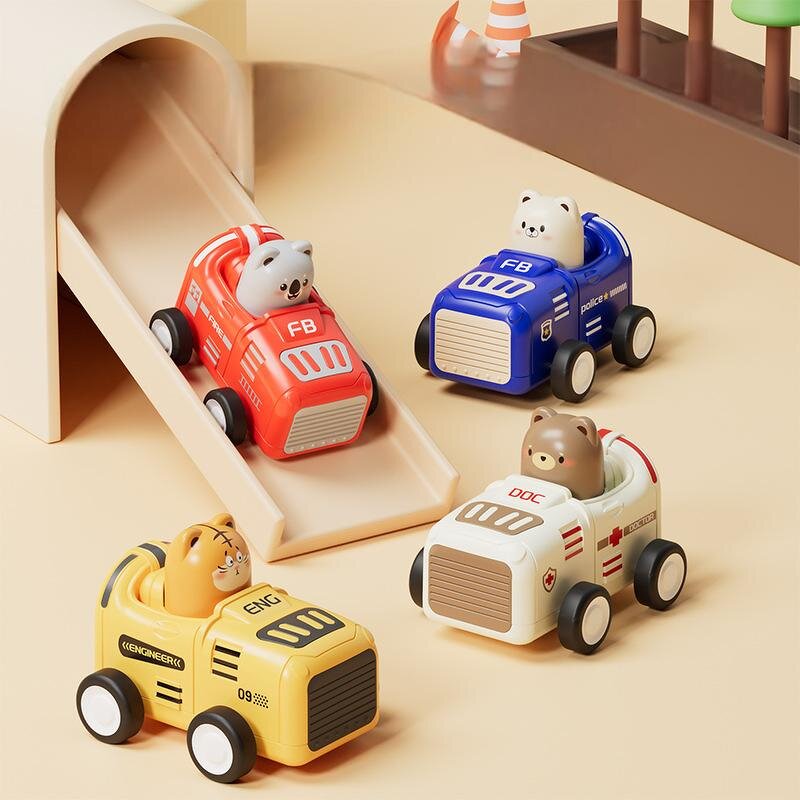 Press and Go Car Manufacturer - OEM/ODM Custom Friction Animal Racing Toys
