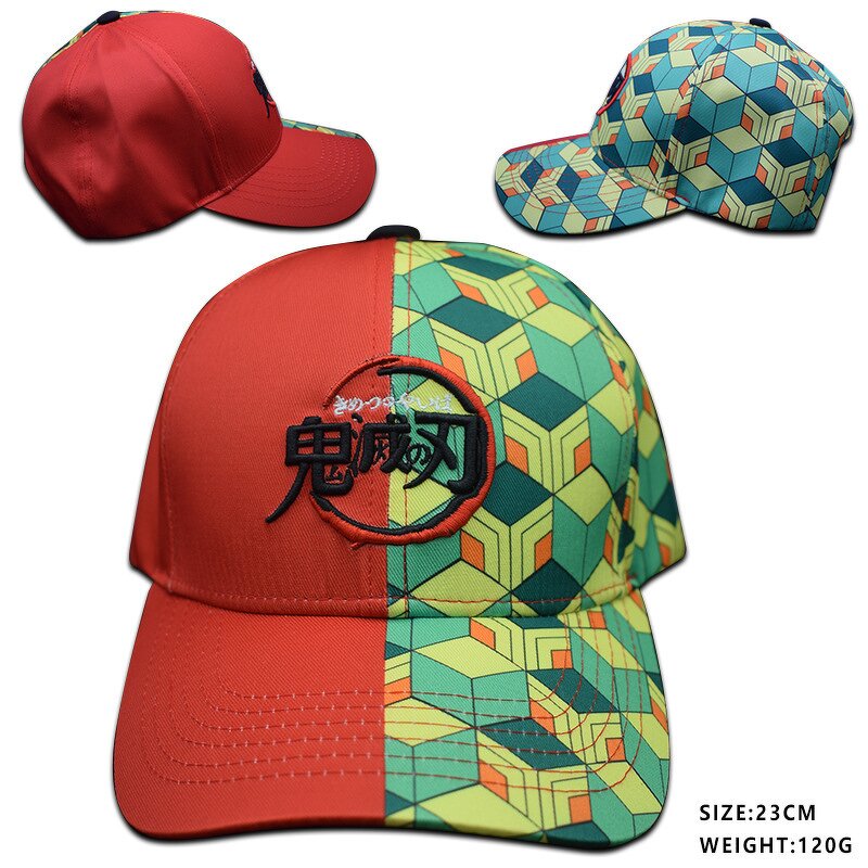 Demon Slayer Baseball Cap Manufacturer - OEM/ODM Custom 16 Styles Peaked Hip Hop