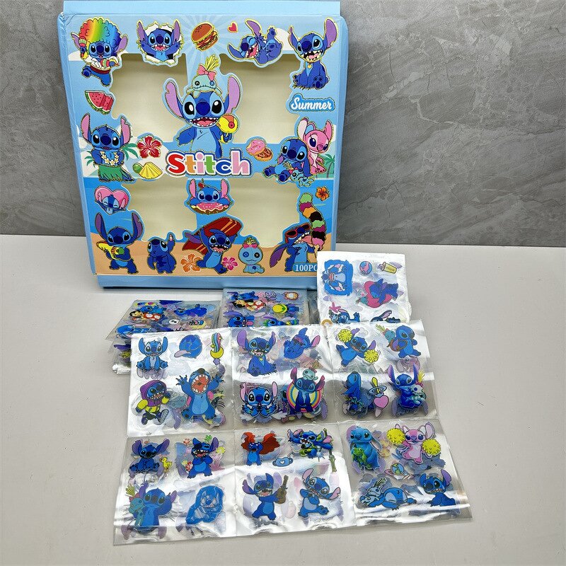 Stitch Sticker Set Manufacturer - OEM/ODM Custom 100 Pcs Graffiti DIY Sanrio
