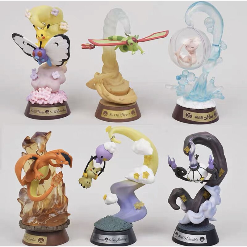 Pokemon Swing Figure Manufacturer - OEM/ODM Custom Re-ment Vignette 6 Packs