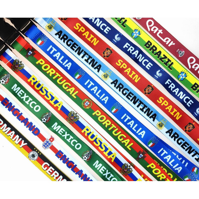 Soccer Lanyard Manufacturer - OEM/ODM Custom Polyester Detachable Keychain