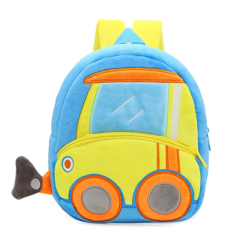 Truck Plush Backpack Manufacturer - OEM/ODM Custom 12 Styles Cartoon Excavator