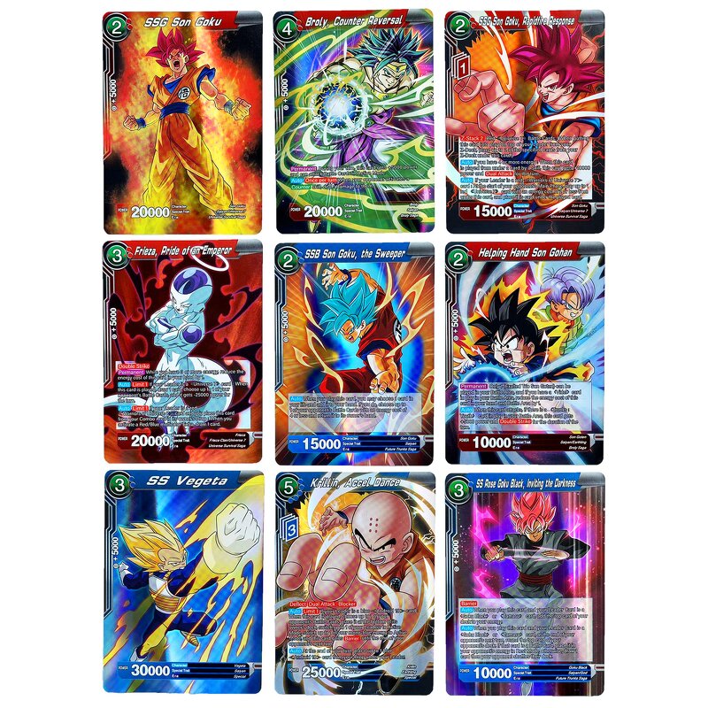 Dragon Ball Card Manufacturer - OEM/ODM Custom Goku SSG Vegeta Foil