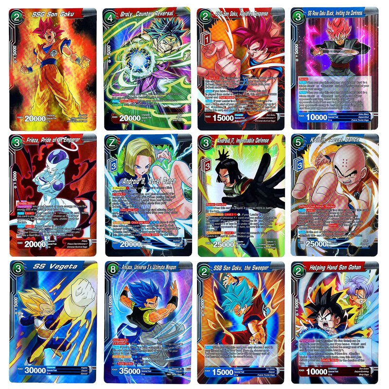 Dragon Ball Card Manufacturer - OEM/ODM Custom Goku SSG Vegeta Foil