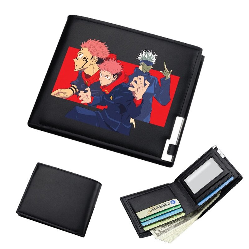 Jujutsu Kaisen Wallet Manufacturer - OEM/ODM Custom 2023 Anime PU Leather Bifold