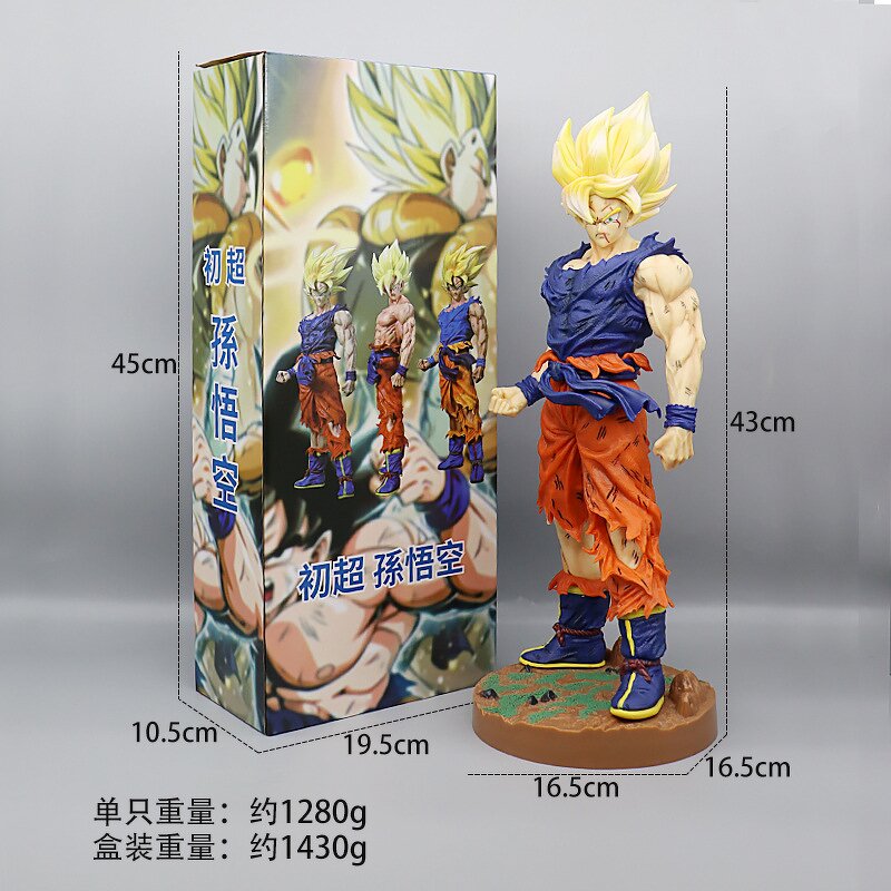 Dragon Ball Figure Manufacturer - OEM/ODM Custom 42cm 3 Pcs Goku Vegeta Piccolo