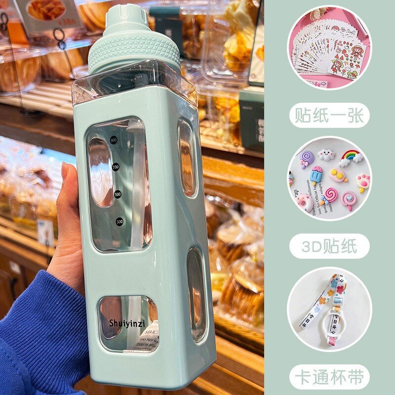 3D Sticker Water Bottle Manufacturer - OEM/ODM Custom Kawaii 700ml Plastic Sport
