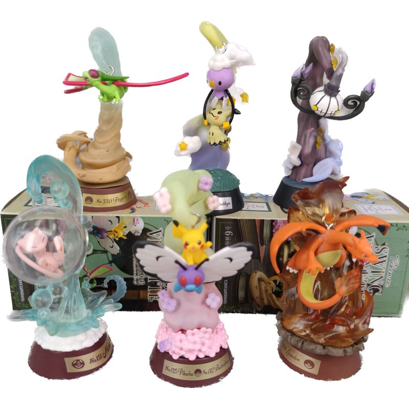 Pokemon Swing Figure Manufacturer - OEM/ODM Custom Re-ment Vignette 6 Packs