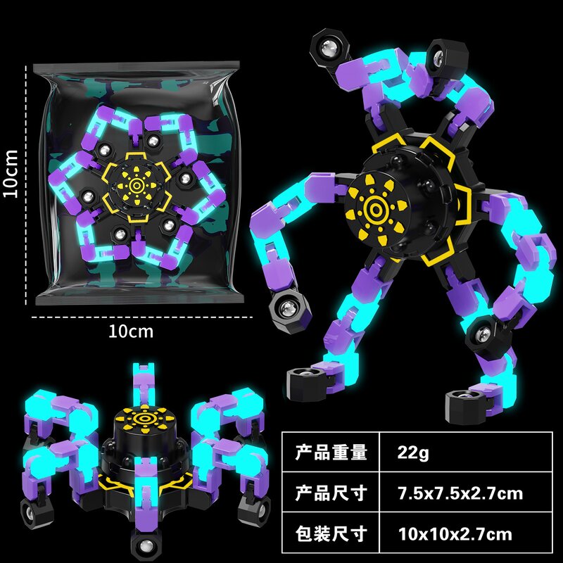 LED Fidget Spinner Manufacturer - OEM/ODM Custom Can Emit Light Gyro Toy