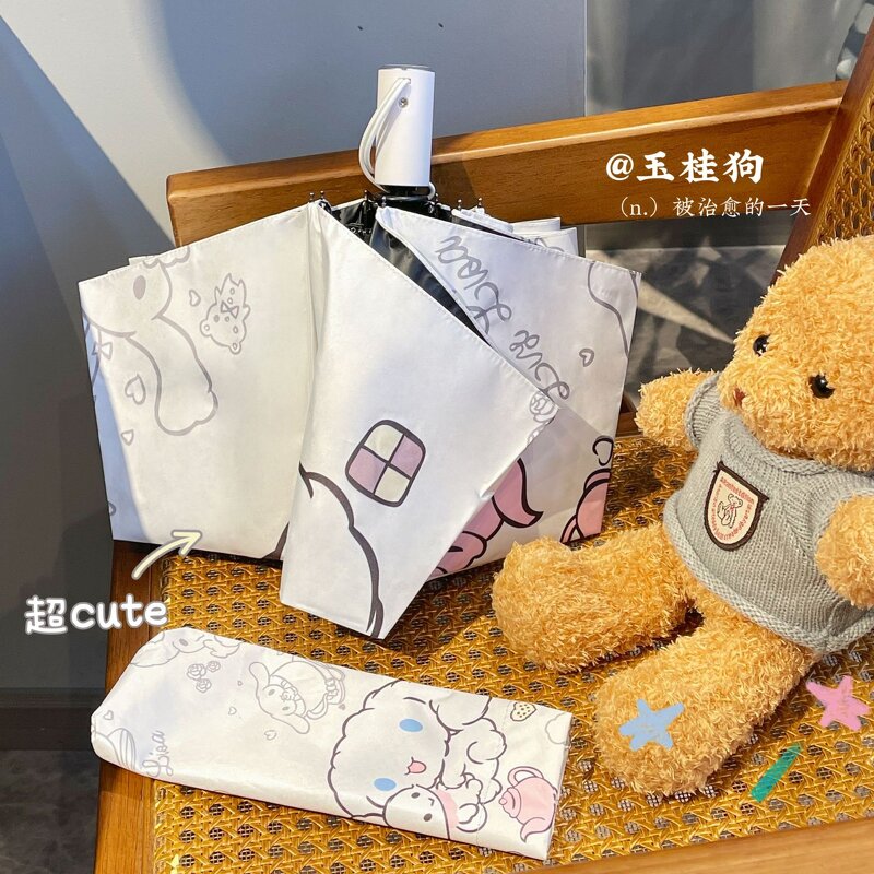Sanrio Umbrella Manufacturer - OEM/ODM Custom Cartoon Folding Sunshade Kuromi
