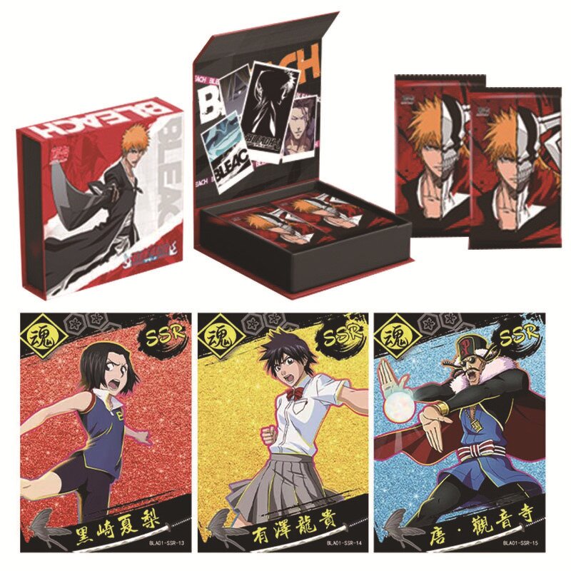 Bleach Card Box Manufacturer - OEM/ODM Custom Ichigo Kurosaki Premium Booster