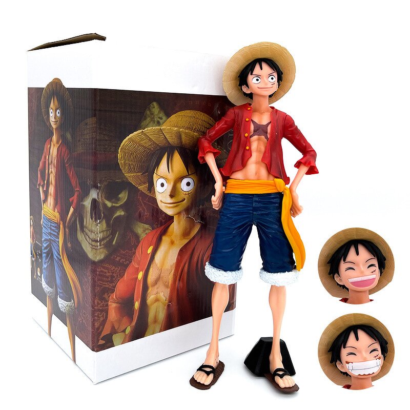 Luffy Car Figure Manufacturer - OEM/ODM Custom 18CM Removable PVC Decoration