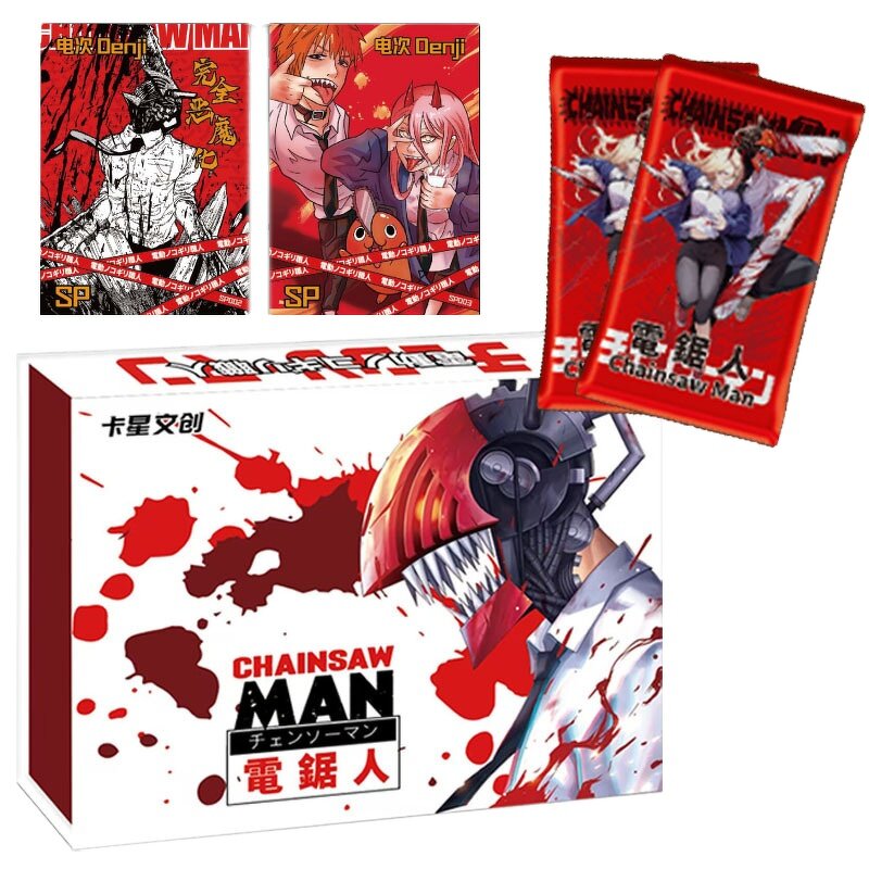 Chainsaw Man Card Box Manufacturer - OEM/ODM Custom Anime Booster TCG Sealed