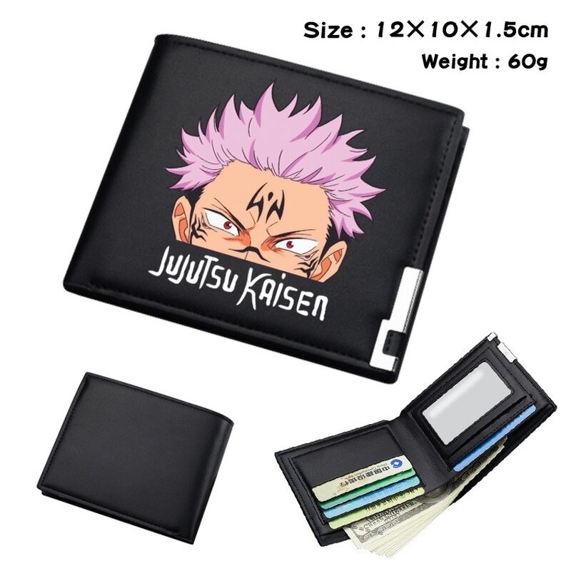 Jujutsu Kaisen Wallet Manufacturer - OEM/ODM Custom 2023 Anime PU Leather Bifold
