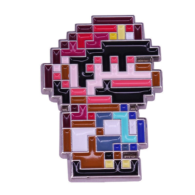 Mario Enamel Pin Manufacturer - OEM/ODM Custom Cute Metal Lapel Cartoon Brooch