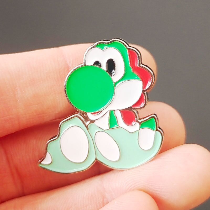 Mario Enamel Pin Manufacturer - OEM/ODM Custom Cute Metal Lapel Cartoon Brooch