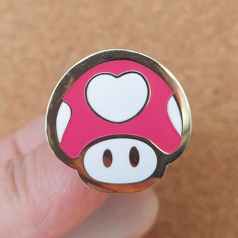 Mario Brooch Set Manufacturer - OEM/ODM Custom Kawaii Enamel Pin Metal Cartoon
