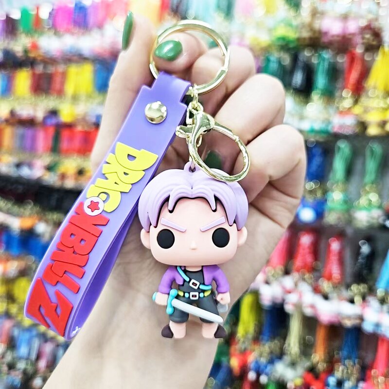 Dragonball Keychain Manufacturer - OEM/ODM Custom 10 Styles Goku Vegeta 3D