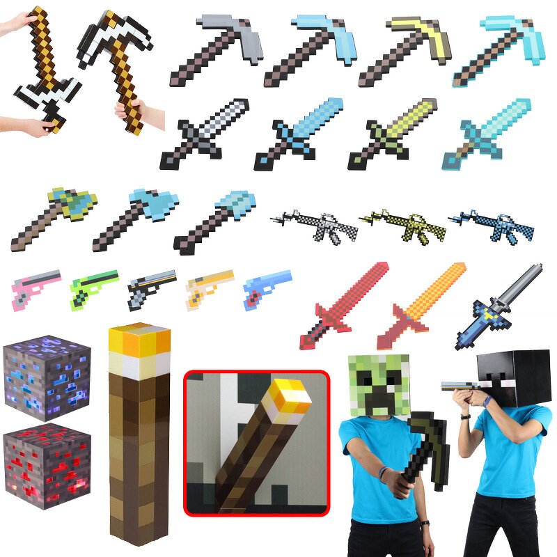 Minecraft Sword Toy Manufacturer - OEM/ODM Custom 37 Style My World EVA Froth