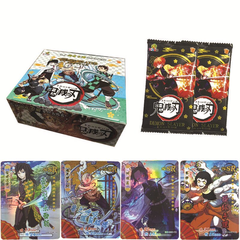 Demon Slayer Card Box Manufacturer - OEM/ODM Custom Jinka Ultra Premium Booster