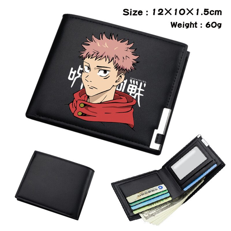 Jujutsu Kaisen Wallet Manufacturer - OEM/ODM Custom 2023 Anime PU Leather Bifold