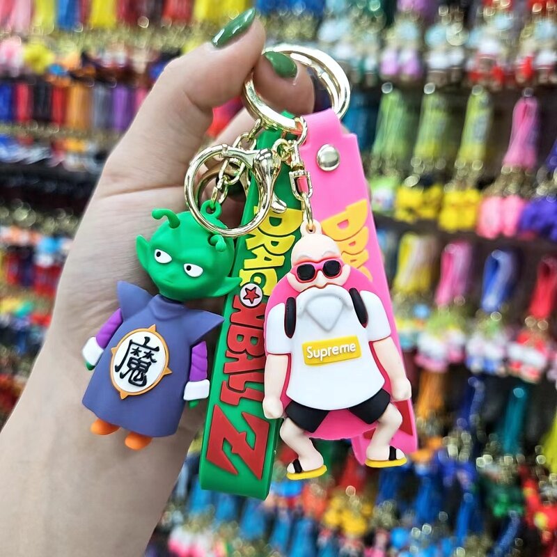 DragonBall Keychain Set Manufacturer - OEM/ODM Custom 8 Styles Broly Beerus Cell