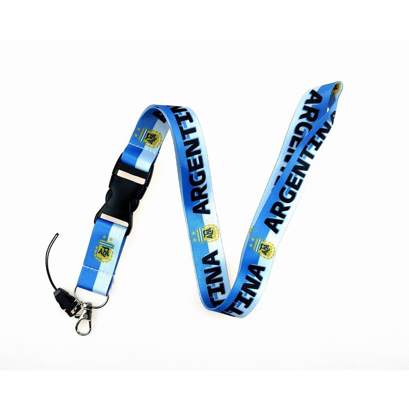 Soccer Lanyard Manufacturer - OEM/ODM Custom Polyester Detachable Keychain