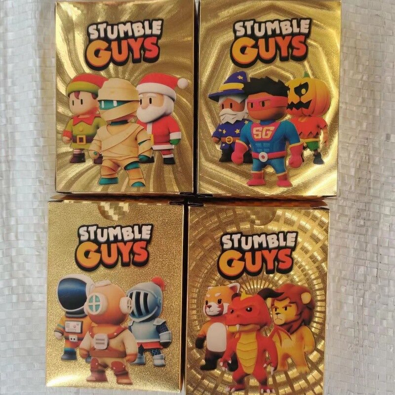 Stumble Guys Card Set Manufacturer - OEM/ODM Custom 55pcs Cartoon Game Cards