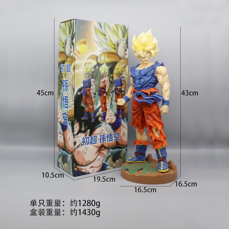 Dragon Ball Figure Manufacturer - OEM/ODM Custom 42cm 3 Pcs Goku Vegeta Piccolo