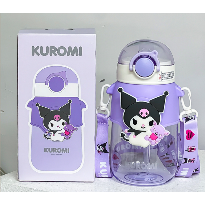 Kuromi Water Cup Manufacturer - OEM/ODM Custom 2024 690ml Portable Straw