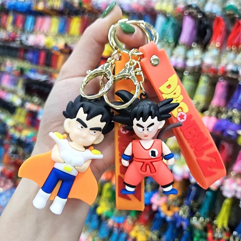 DragonBall Keychain Set Manufacturer - OEM/ODM Custom 8 Styles Broly Beerus Cell