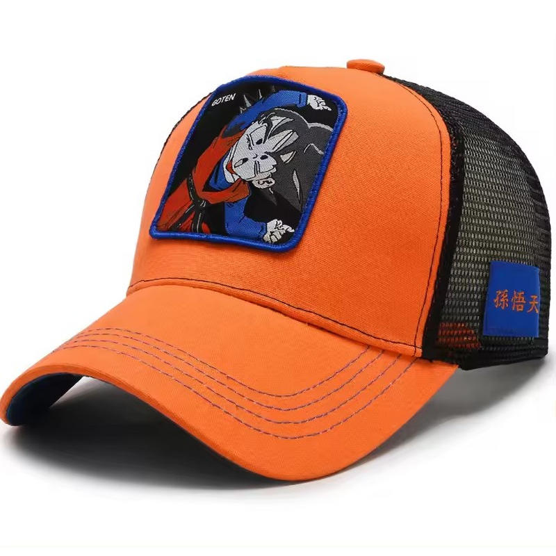 Dragon Ball Baseball Cap Manufacturer - OEM/ODM Custom DBZ Polyester Mesh Hip-Hop