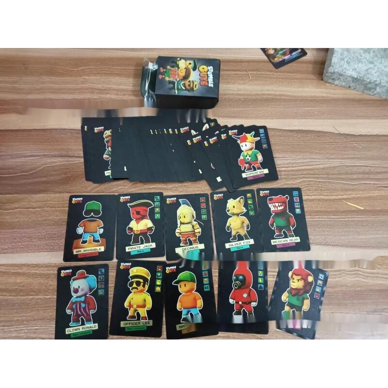 Stumble Guys Card Set Manufacturer - OEM/ODM Custom 55pcs Cartoon Game Cards