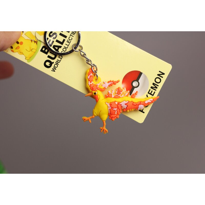 Pokemon Legendary Keychain Manufacturer - OEM/ODM Custom 4 Styles Articuno Moltres