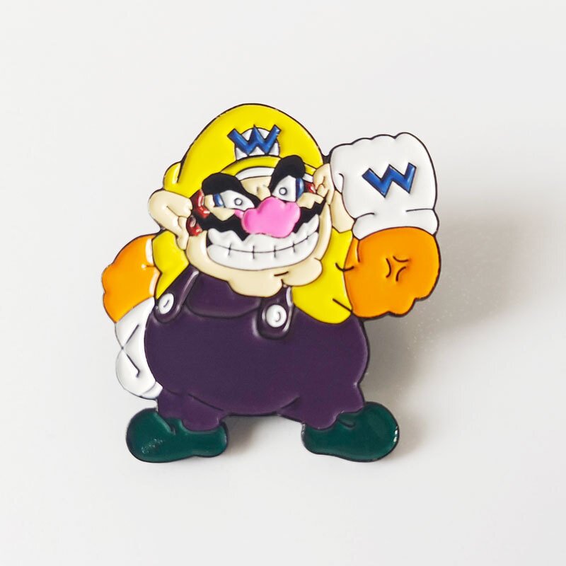 Mario Brooch Set Manufacturer - OEM/ODM Custom Kawaii Enamel Pin Metal Cartoon