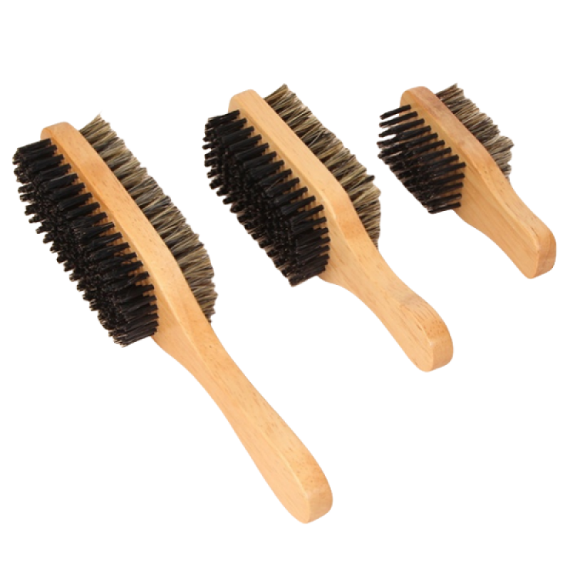 Boar Bristle Brush Factory - OEM Double Sided Multifunctional Detangling