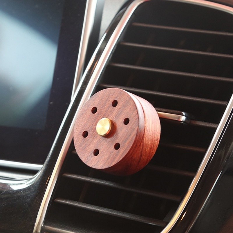 Car Perfume Diffuser Factory - Bulk Wooden Aromatherapy Clip Vent Ornament