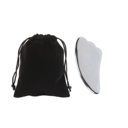 Gua Sha Scraper Factory - OEM 304 Stainless Steel Mirror Finish Wing Shape