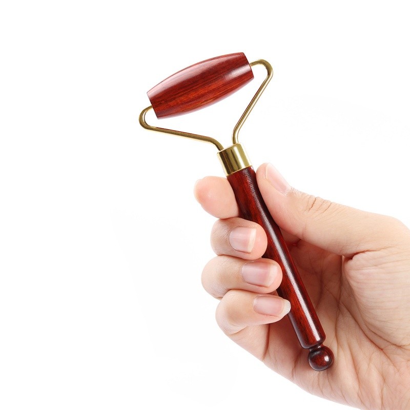 Gua Sha Tool Factory - OEM Natural Wooden Anti-Aging Acupressure Roller