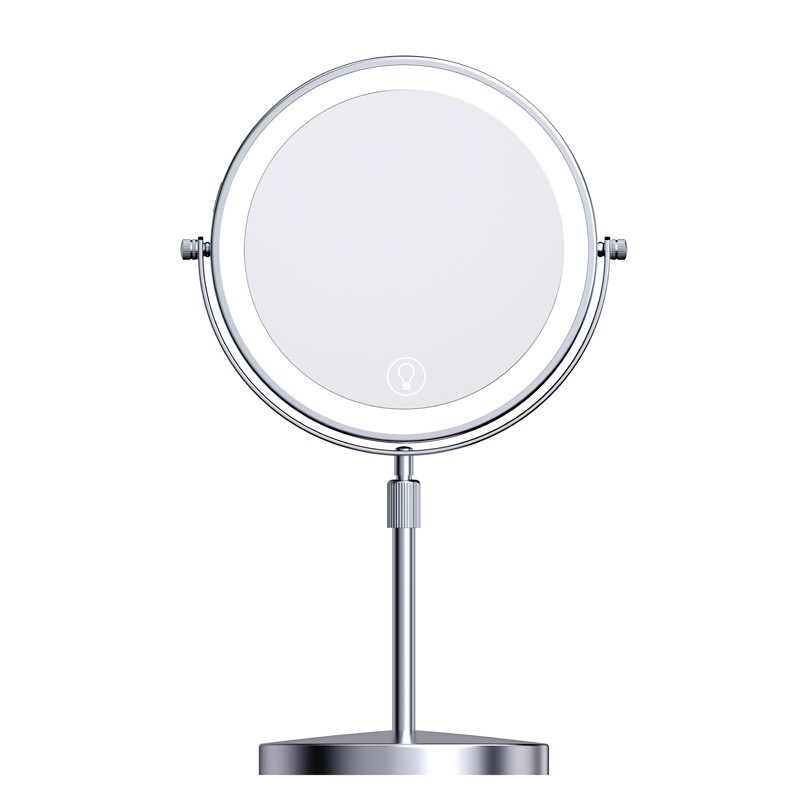 LED Mirror Manufacturer - OEM Adjustable Height Rechargeable Double-Sided