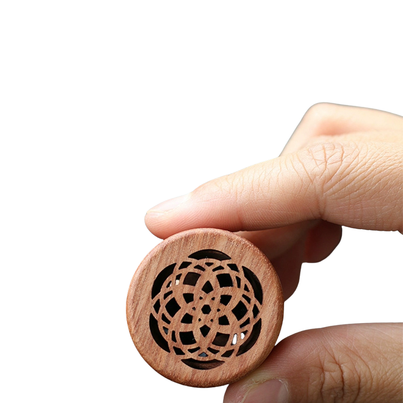 Car Perfume Diffuser Factory - Bulk Wooden Aromatherapy Clip Vent Ornament