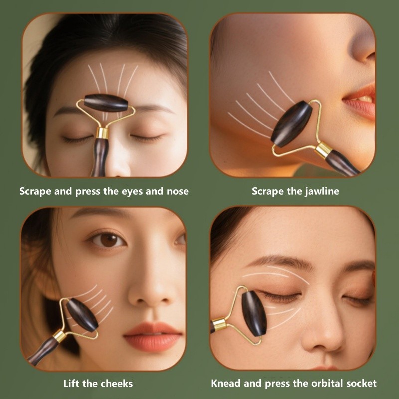 Face Roller Manufacturer - Bulk Wooden Anti-Aging Skin Tightening Massager